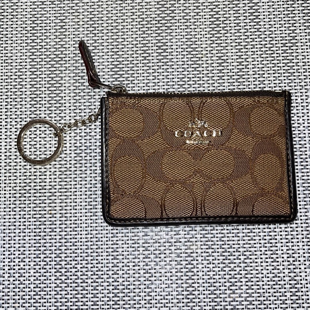 COACH skinny ID wallet